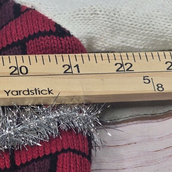 Ugly Christmas Sweater XL "I Like To Go Down" Santa Design Spencers Workshop - Picture 6 of 7